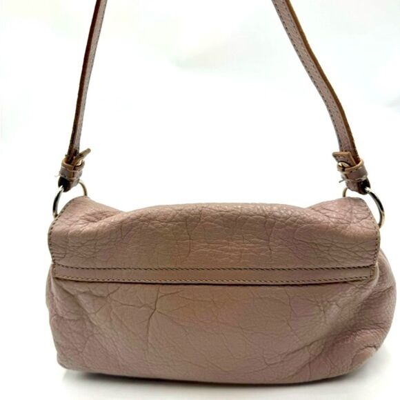 Authentic Chloe Mini Taupe Leather 2way Lily Bow Handbag Neutrals - Picture 7 of 12